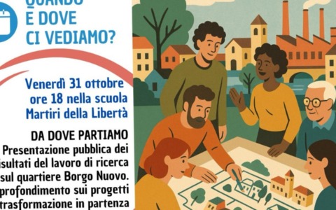 Settimo, parte “Piazza Idea”: tre incontri per ridisegnare insieme il Borgo Nuovo