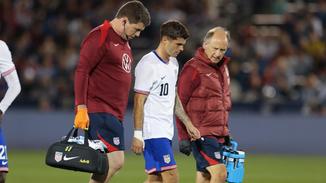 Tegola Pulisic: lesione al bicipite femorale, un mese di stop