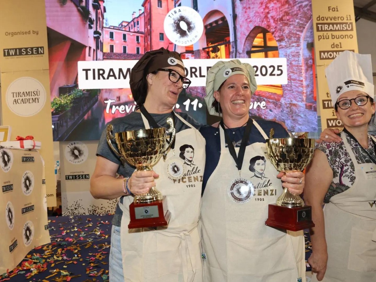 Tiramisù World Cup 2025, le regine del dolce sono Barbara Tosato e Daniela De Biasio