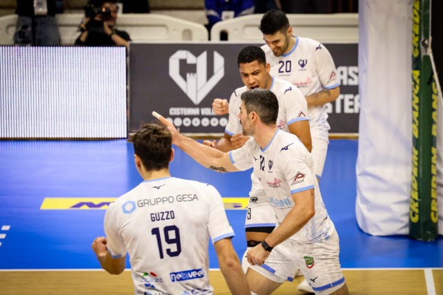 Trento passa a Cisterna 3 a 0. Esordio amaro per i pontini