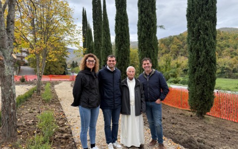 Un orto botanico con piante bibliche alla Pieve di Partina