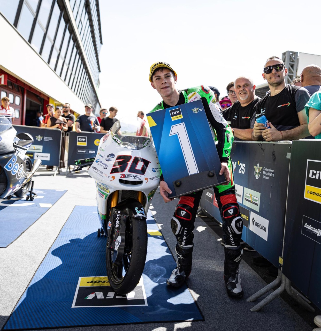Valentino Sponga è vice campione italiano