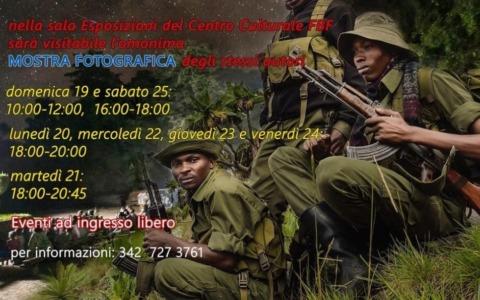 Valmadrera, il 21 ottobre la mostra e il documentario “R. D. Congo”