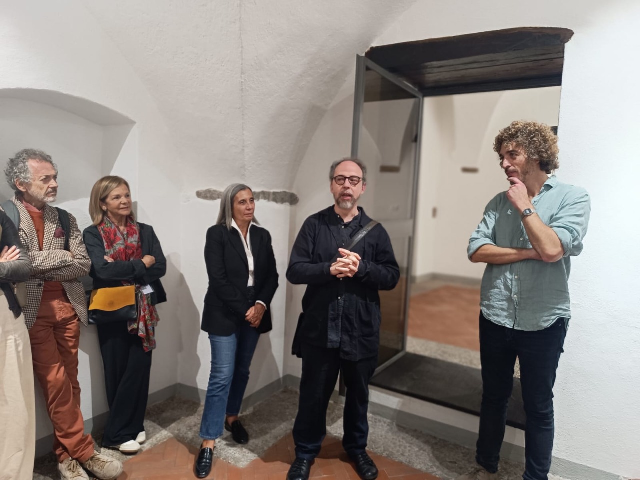 Volontari della Banca del Tempo alla Galleria civica nella Pigna