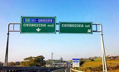A12 Rorma-Civitavecchia: chiusure notturne del tratto Torrimpietra-Fregene Maccarese verso Roma