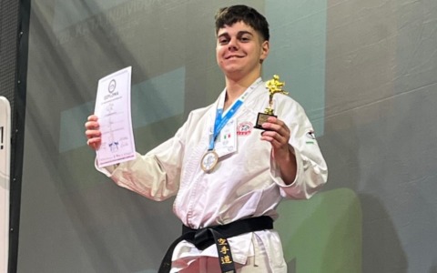 Alexandr Minardi campione del mondo di karate