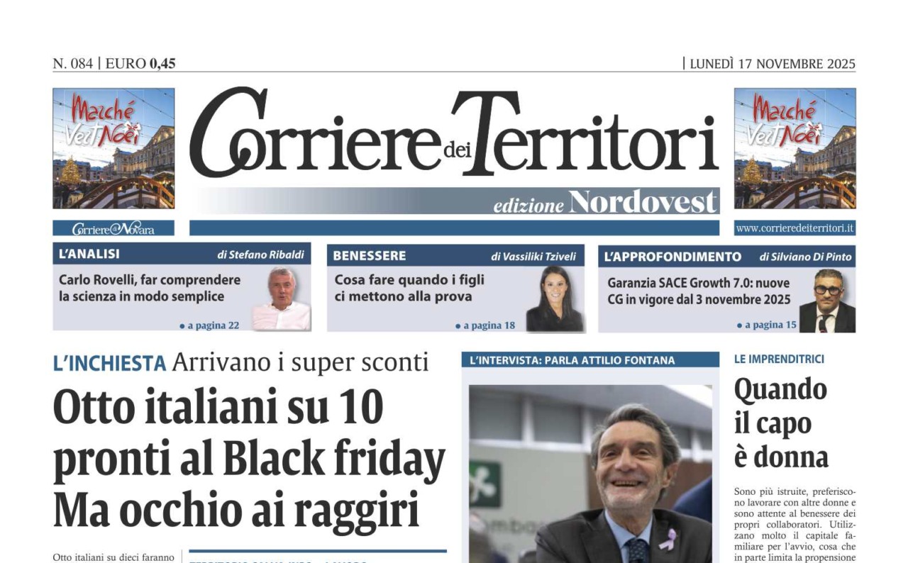 Anche nel Nordovest cresce la febbre per il Black Friday: l’inchiesta del Corriere dei Territori