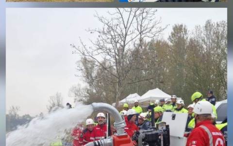 Calamità naturali, esercitazione di Protezione Civile a Moncalieri