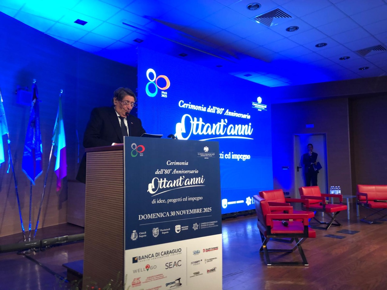 Confcommercio Imperia compie 80 anni, Enrico Lupi: Una giornata dell’orgoglio