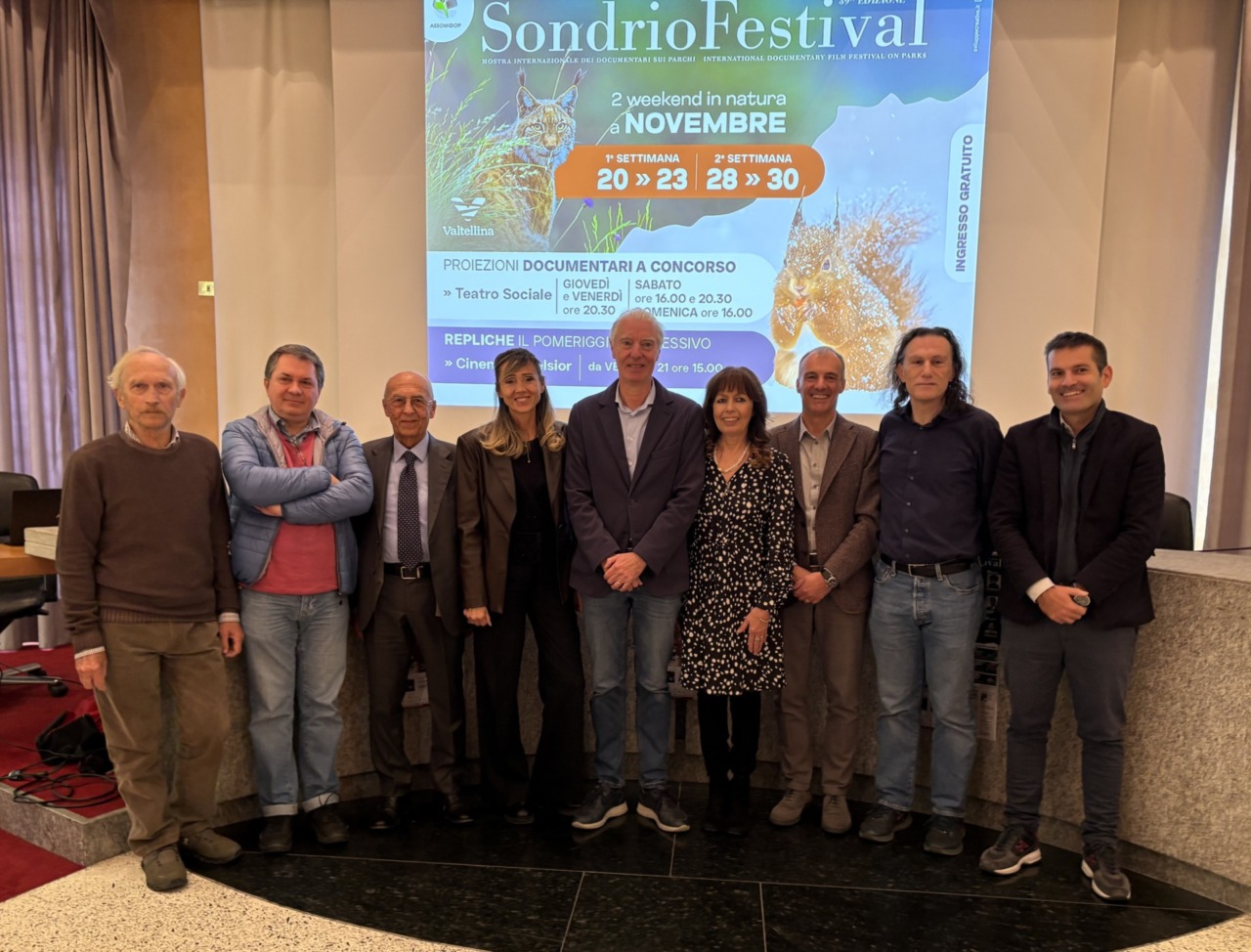 Dal 20 al 30 novembre Sondrio diventa capitale della natura con documentari, mostre e ospiti d’eccezione