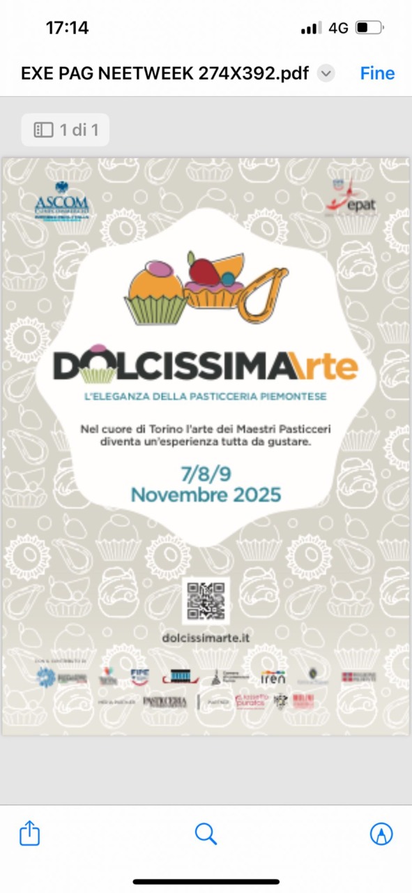 DOLCISSIMArte, dal 7 al 9 novembre, riempie Torino di dolcezza e profumi irresistibili