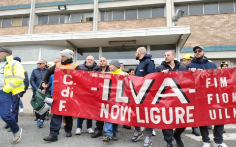 Ex Ilva: a Novi Ligure operai e sindacati in strada per difendere lavoro e futuro