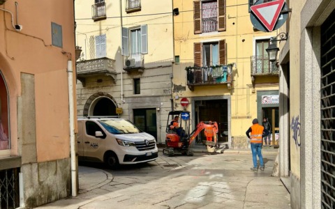 Fuga di gas in centro città