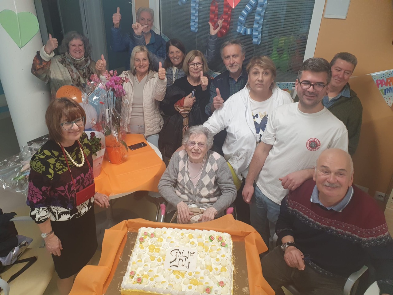 Giulia Granito compie 104 anni: festa a Lecco