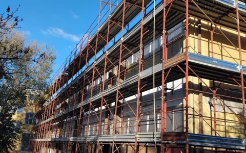 Gordiani, scuola Balzani: sopralluogo al cantiere