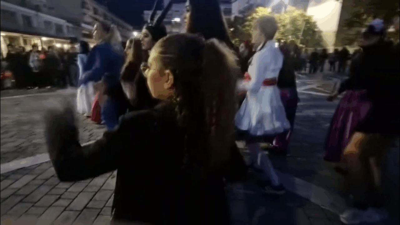 Halloween, successo per i festeggiamenti in piazza Labriola