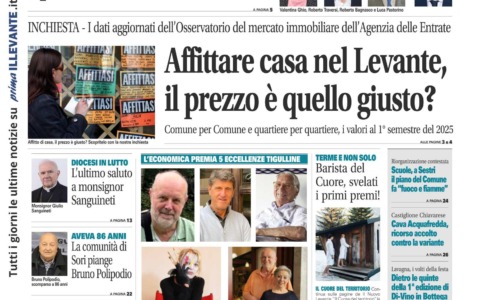 Il Nuovo Levante da oggi in edicola