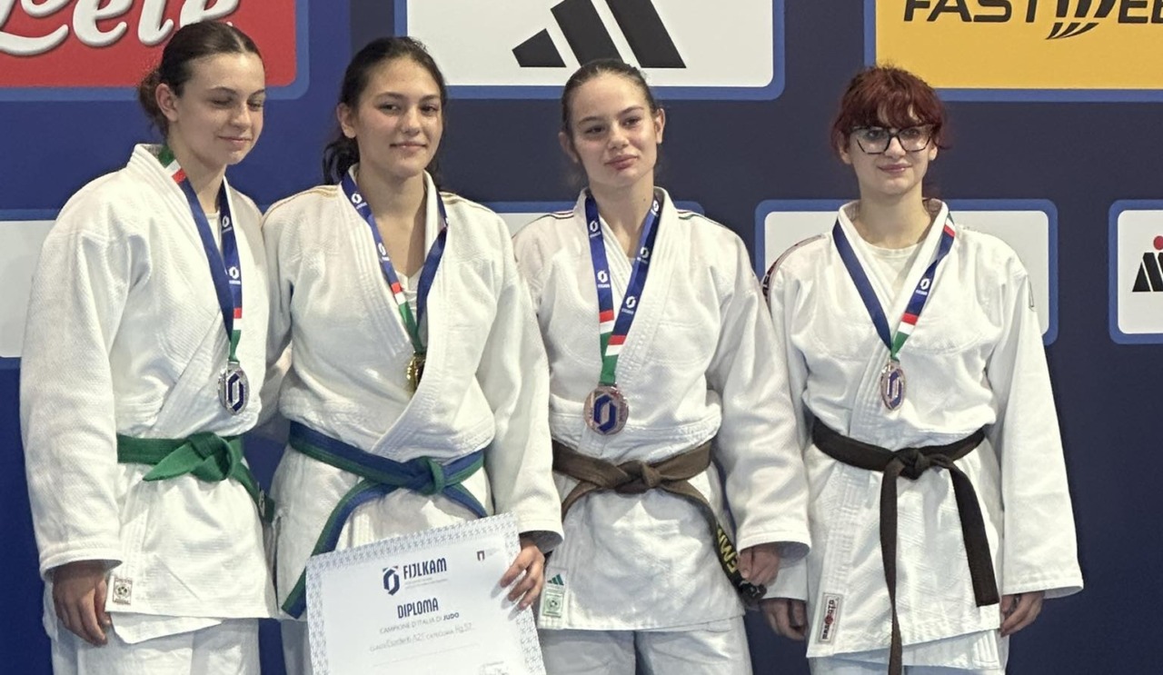 Judoka dell’Ok Club alla finale del Campionato Italiano A2 under15