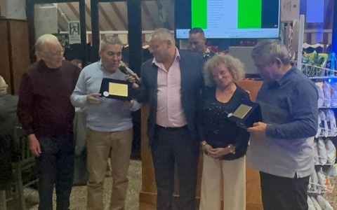 La Compagnia dei Balestrieri di Ventimiglia saluta Nunzia e Sebastiano