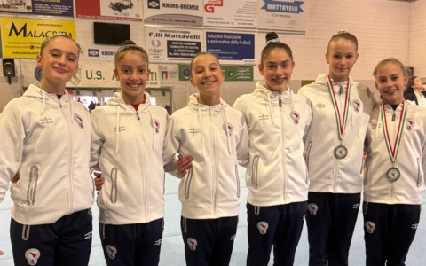 Le atlete della Gal Lissone al Campionato Regionale Gold Junior e Senior