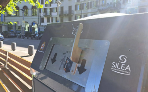 Lecco, settimana prossima 15 nuovi smart bin in città e nei parchi