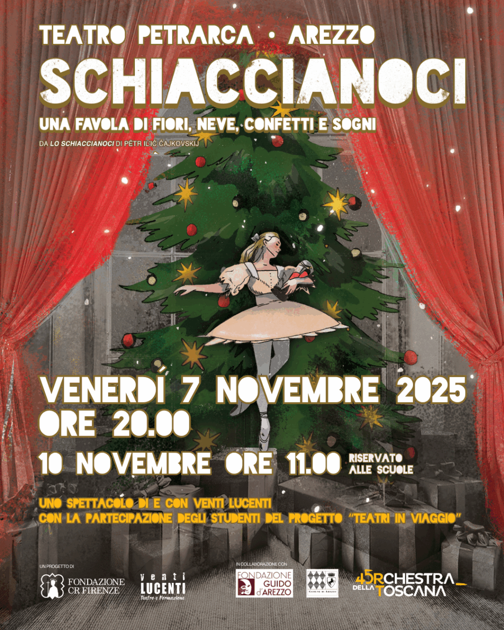 Lo Schiaccianoci in scena, tour per avvicinare la musica ai giovani