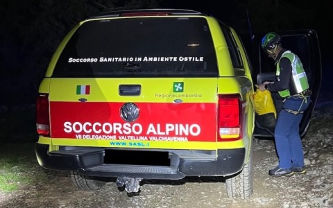 Malore in quota: intervento lampo del Soccorso Alpino a Corte di Belladro