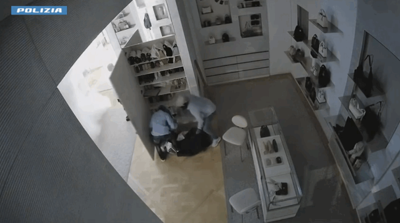 Maxi furto alla boutique di Dior: tre arresti, caccia al quarto uomo