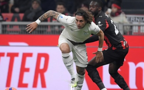 Milan-Lazio 1-0. Decide Leao