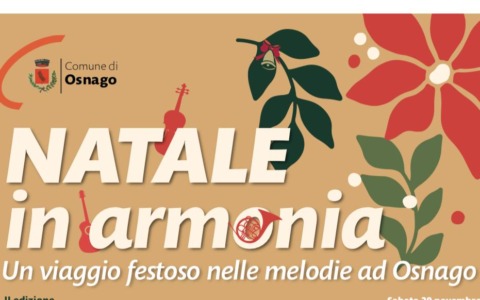“Natale in armonia”: Osnago festeggia tra arte e cultura