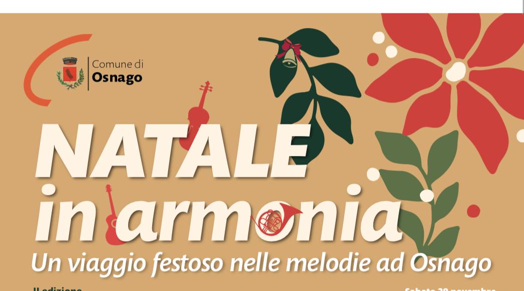 “Natale in armonia”: Osnago festeggia tra arte e cultura