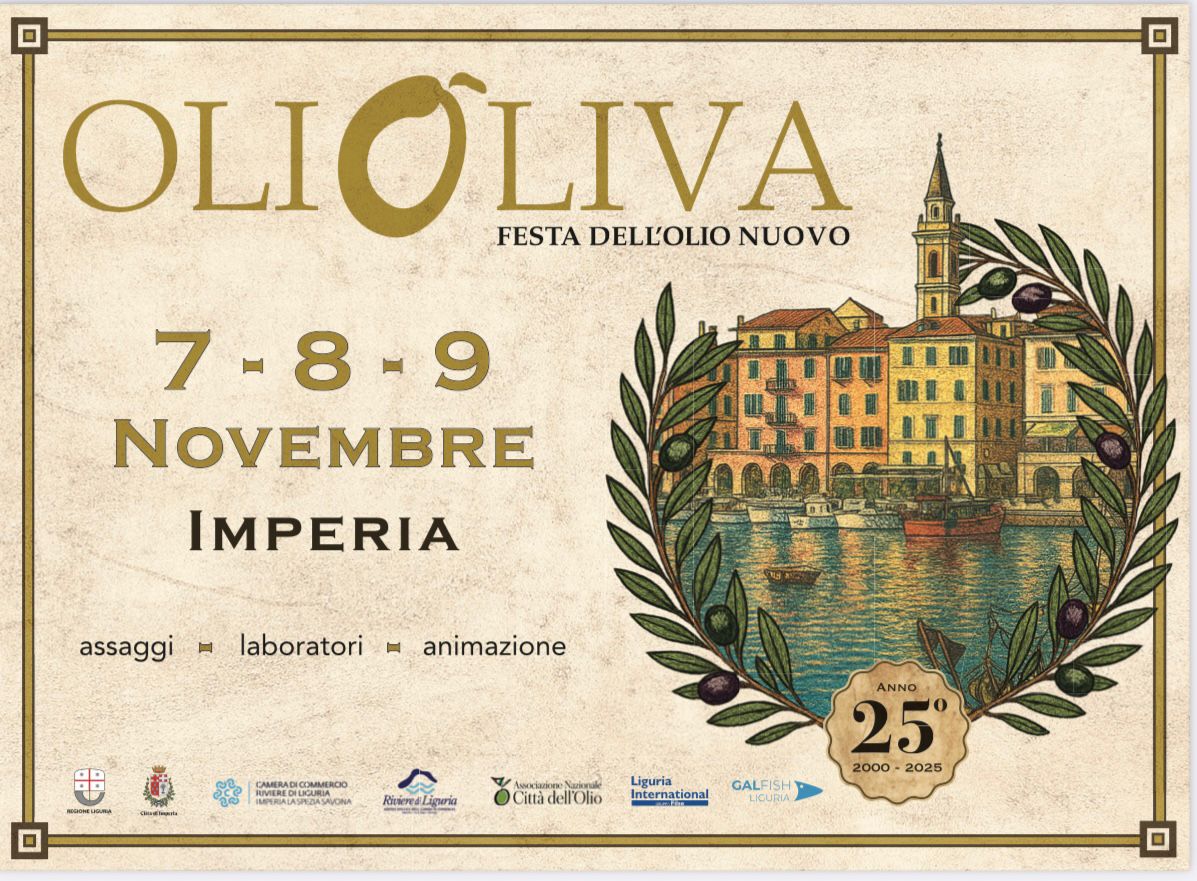 Nuovo design per i 25 anni di OliOliva realizzato da un imperiese a Vancouver