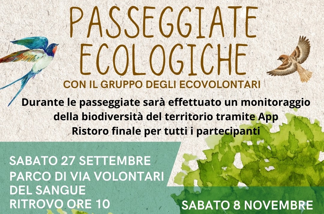 Passeggiate ecologiche: secondo appuntamento
