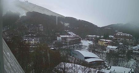 Prima nevicata della stagione sul Monte Terminillo