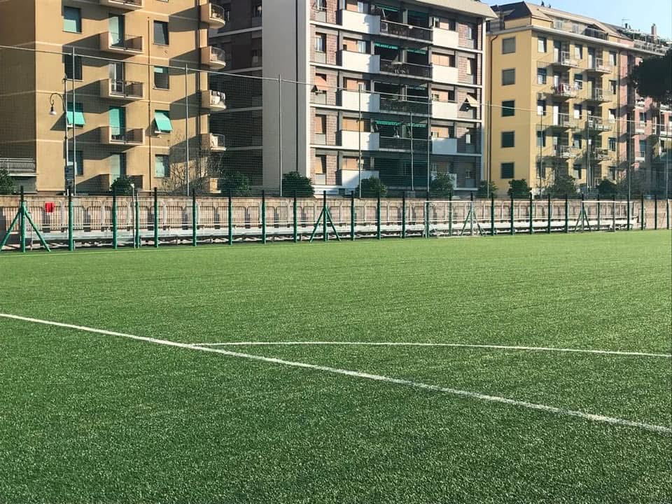 Rapallo, riaperta la tribuna centrale dello stadio Macera