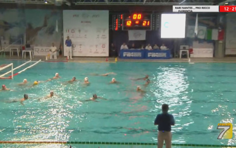 Rari Nantes sconfitta con onore dalla corazzata Pro Recco