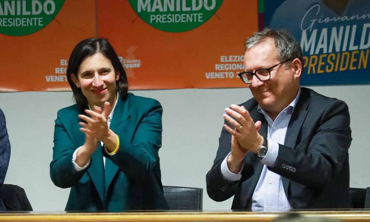 Regionali, Elly Schlein a Mestre il 19 novembre 2025 per la chiusura della campagna elettorale di Manildo