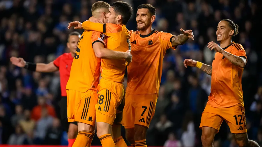 Roma, espugnata Glasgow. Battuti 2 a 0 i Rangers