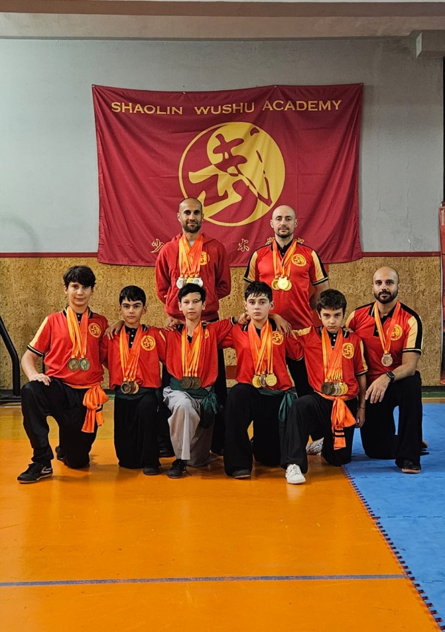 Shaolin Wushu Academy, ventisette medaglie contro avversari da tutto il mondo