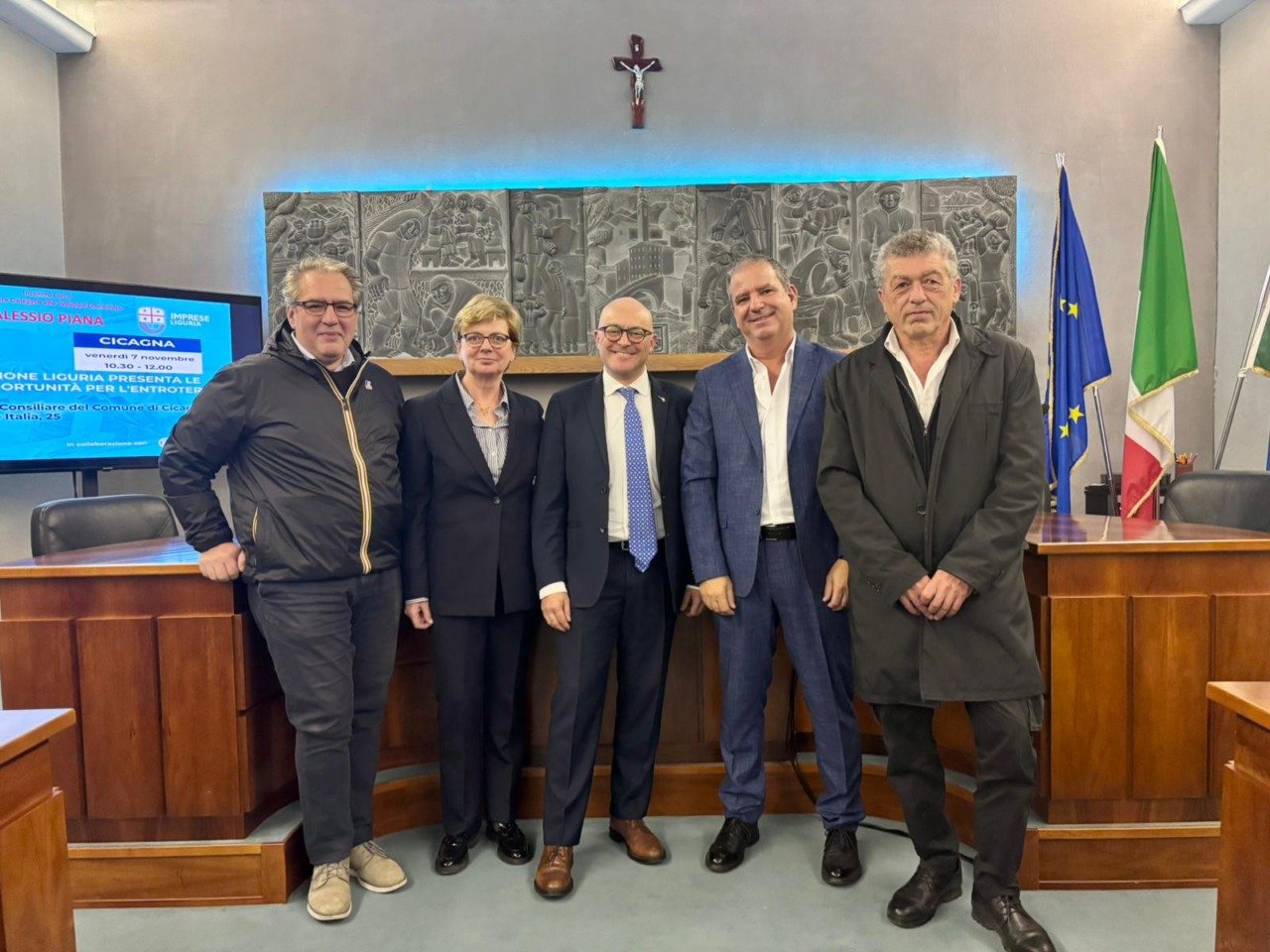 Sviluppo economico, il consigliere Piana in Val Fontanabuona