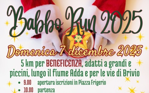 Torna la Babbo Run con Pro Loco Brivio