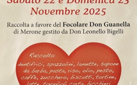 Torna la consueta raccolta viveri