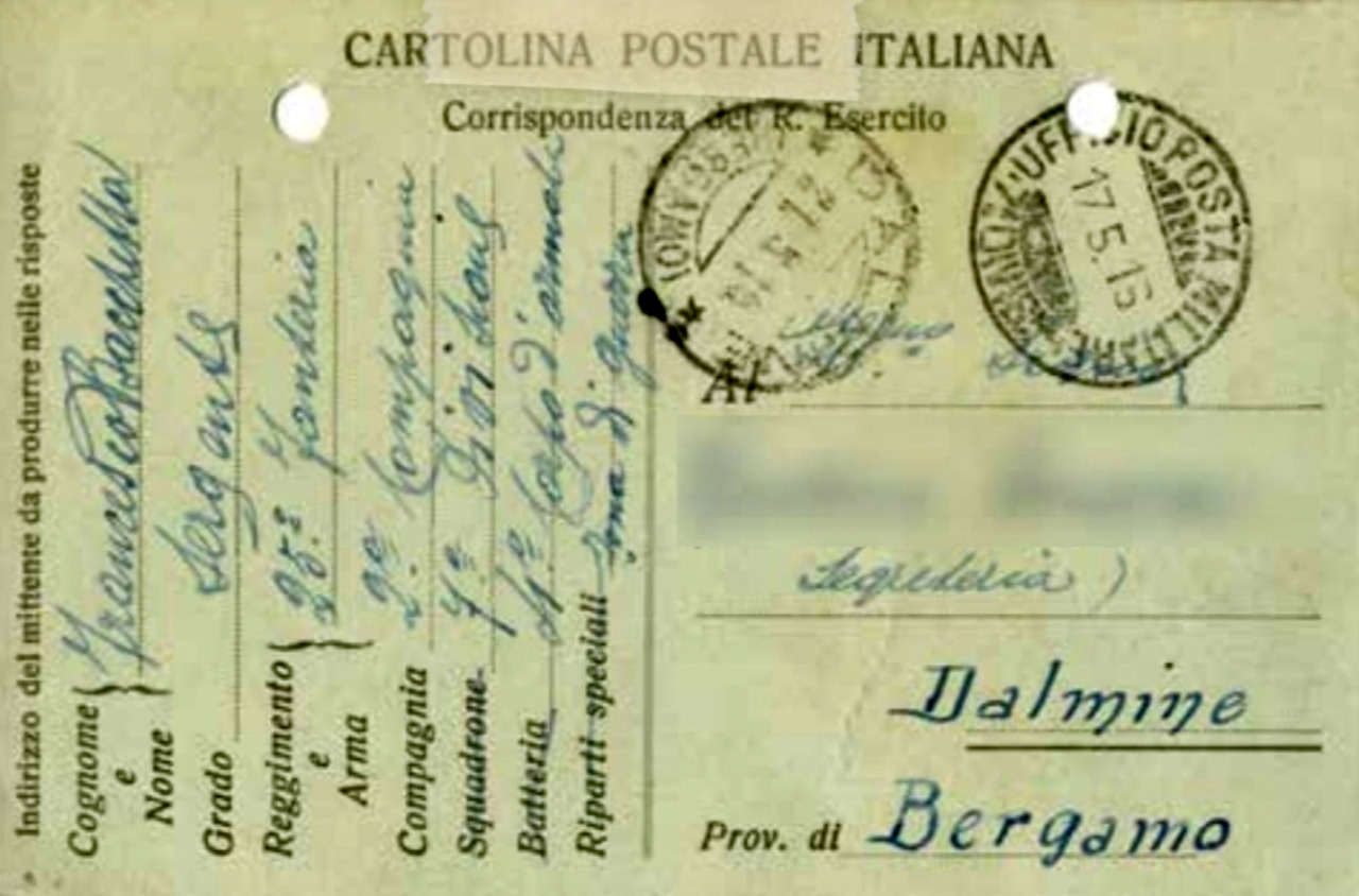 Un filo di inchiostro tra le trincee della Grande Guerra e Dalmine