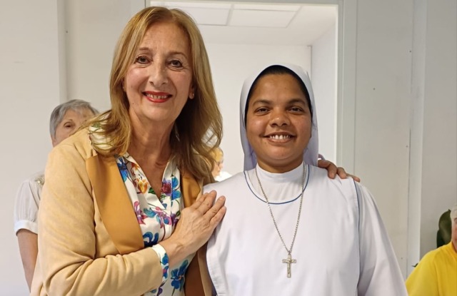 Valmadrera, festa in Rsa per suor Lina