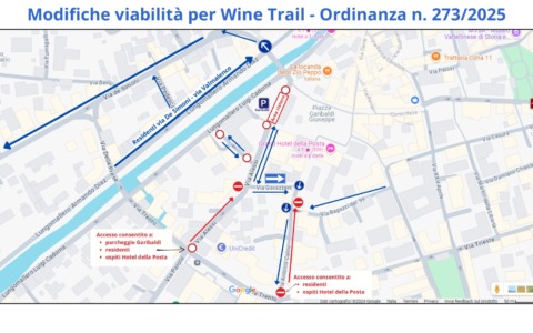 Valtellina Wine Trail: ecco come cambiano la viabilità e la sosta in città