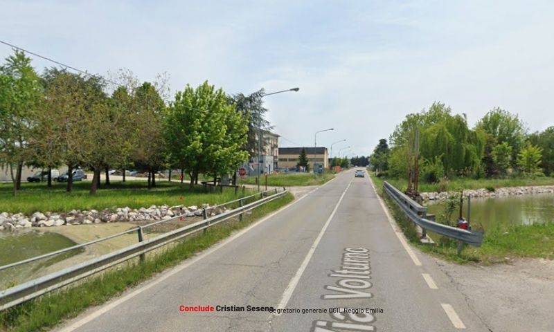 A Cavezzo senso unico sulla strada provinciale numero 5