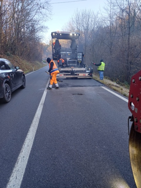A Gassino sono terminati lavori per la manutenzione straordinaria della Strada Provinciale 122 di Chieri