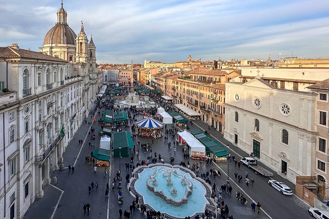 A Piazza Navona la Milonga per la Pace