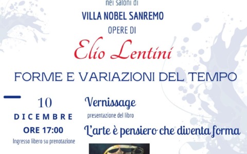 A Villa Nobel mostra personale del M° Elio Lentini