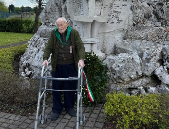 Addio a Cinzio, l’ultimo partigiano delle Fiamme Verdi di Bedizzole